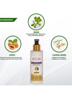 Khadi Mauri Herbal Conditioning Cream Shampoo For Dry & Damaged Hair Treatment & Deep Natural Conditioning, 210 Ml  - Image 3