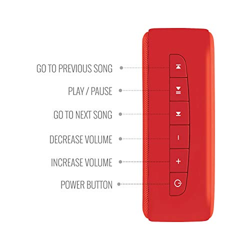 Carvaan Saregama Carvaan Mini 2.0 Marathi (Sadabahar Gaani) - Music Player with Bluetooth/FM/AM/AUX (Sunset Red) - Image 5