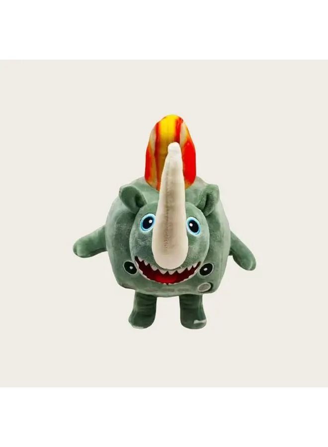 MBDX Model Shan Hai Jing Animal Plush Toy Pillow Elephant Monkey Dolphin Gift - Image 1