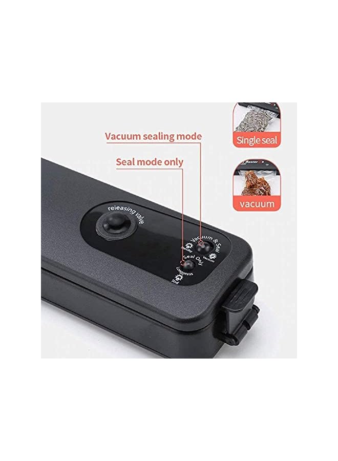 SHOWAY Vacuum Sealer, Vacuum Sealer Machine, Automatic Vacuum Air Sealing System For Food Preservation And Sous-Vide, Food Saver Automatic Food Vacuum Sealer With Led Indicator Lights - Image 4