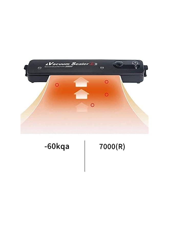 SHOWAY Vacuum Sealer, Vacuum Sealer Machine, Automatic Vacuum Air Sealing System For Food Preservation And Sous-Vide, Food Saver Automatic Food Vacuum Sealer With Led Indicator Lights - Image 5