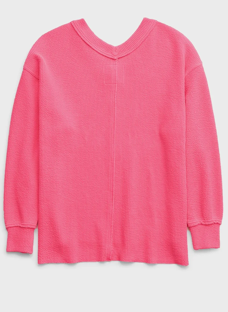 آري من امريكان ايجل V-Neck Sweatshirt