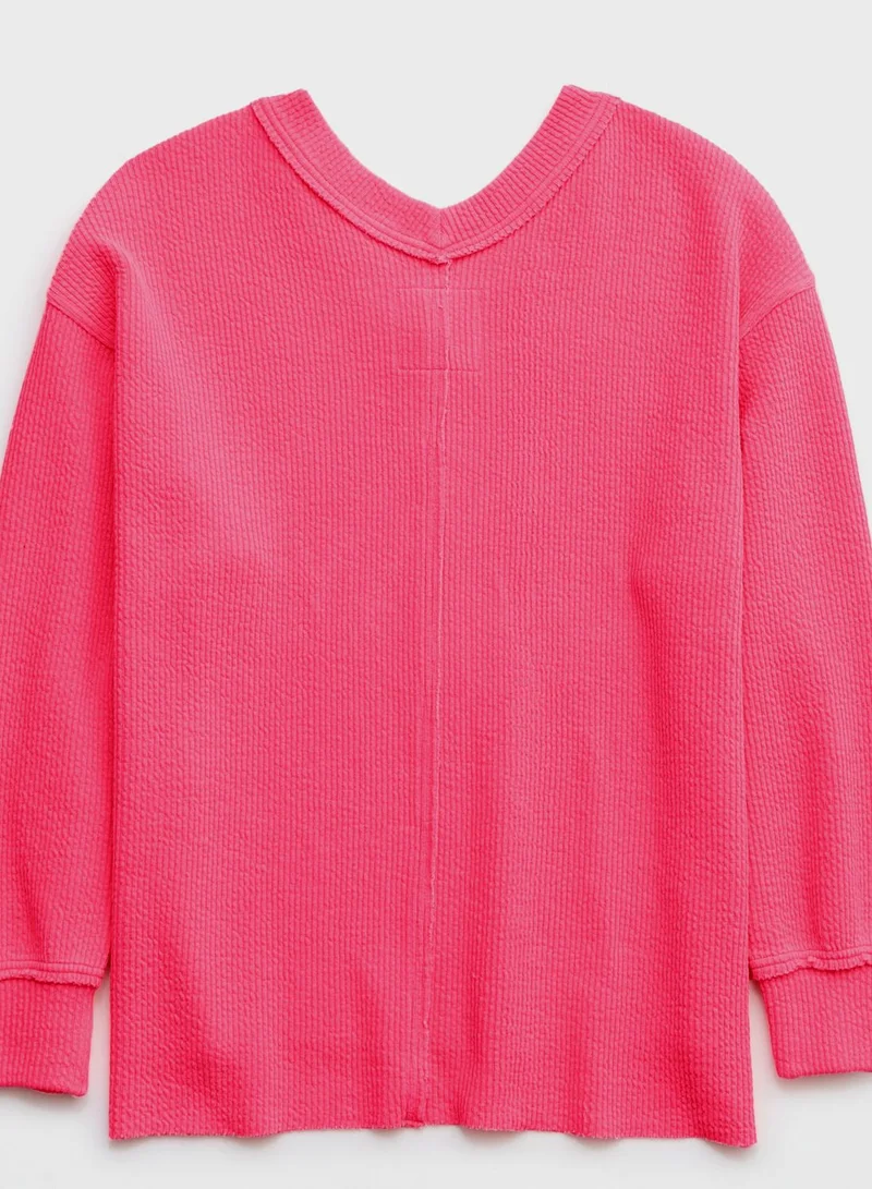 آري من امريكان ايجل V-Neck Sweatshirt