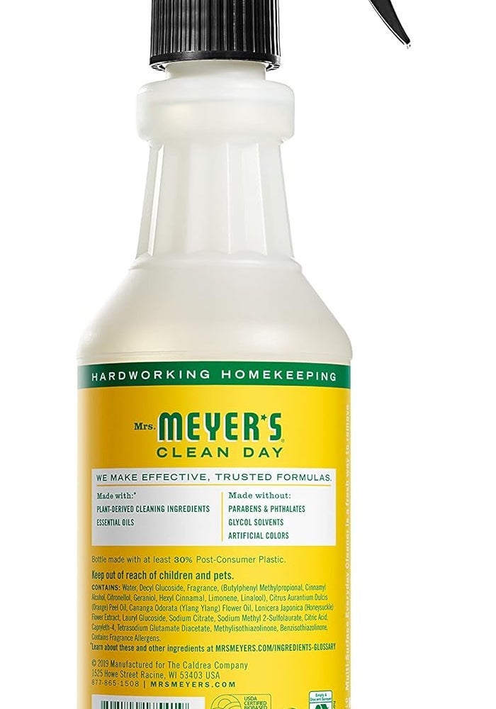 Mrs. Meyer's Clean Day Multi-Surface Everyday Cleaner in Honeysuckle - 16 Fluid Ounces - Image 4
