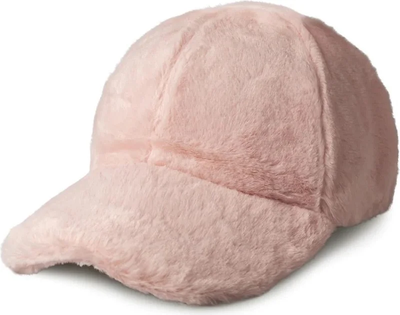 باهلس Trend Soft Pink Plush Cap Hat