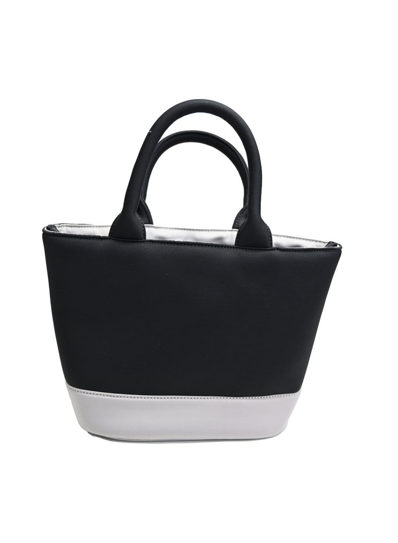 Black Grey Handbag For Women, Shoulder Bag For Women For Office, Ladies Purse For Women, Black Tote Bags For Women