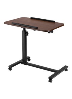 Micasa High Quality Standing Laptop Table with Wheels Brown and Black 11 x 47 x 67 cm LV-6045  - Image 3