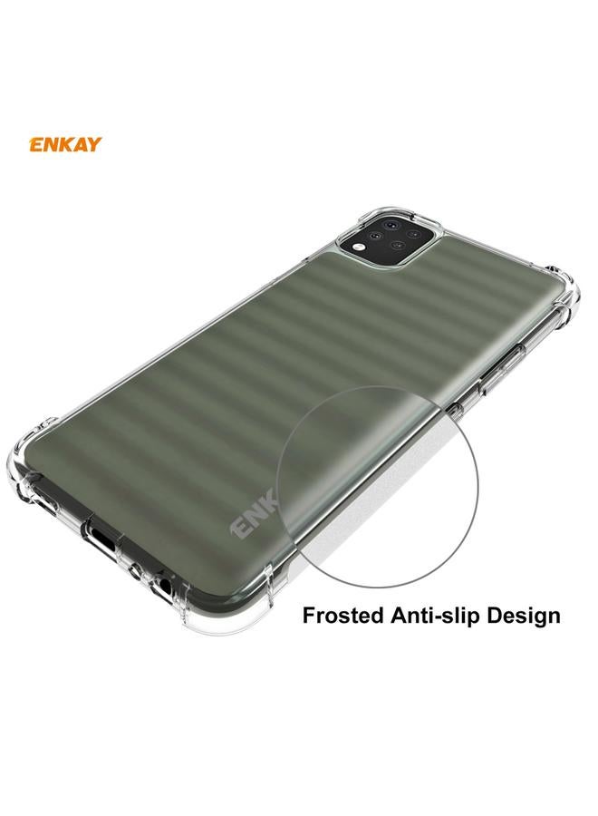 إنكاي جراب لهاتف LG K42 Hat-Prince، جراب TPU شفاف مقاوم للصدمات، غطاء ناعم مضاد للانزلاق - Image 4