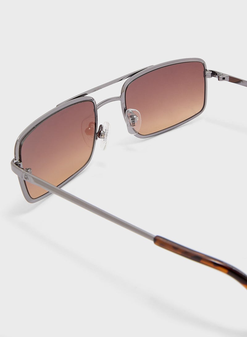 GUESS Metal Shaped Sunglasses - Image 3