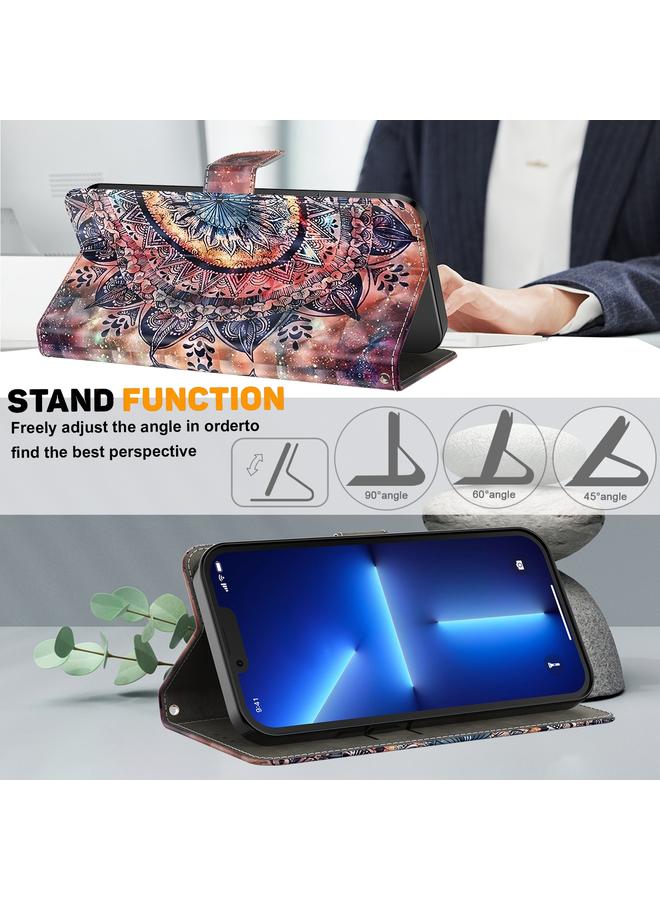 إيروريكس جراب لهاتف Motorola Moto G13 / G23 مصنوع من الجلد المطلي ثلاثي الأبعاد - Image 5