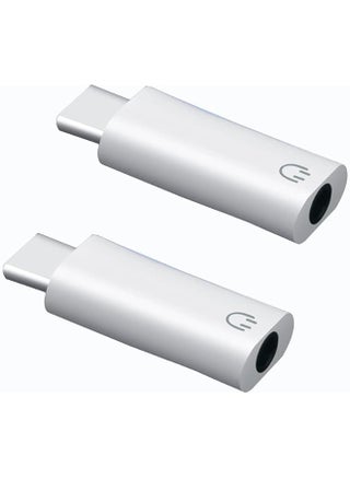 2 Pcs Usb C To 3.5Mm Audio Headphone Jack Dac Adapter Compatible With 15 Pro Max Plus Galaxy S23 S22 Ultra Tablet Pixel - pzsku/ZDFF2049AFD54145FD5BBZ/45/_/1740928695/30dfca0f-8072-4b6b-92e4-c1392c93e745