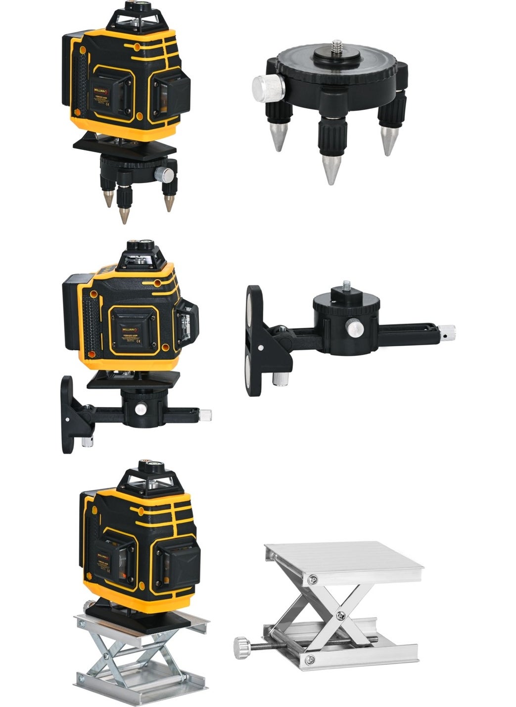 Millian Italian Remote Control 16 Corners 360 Degree Line Alignment Laser Level Device Alignment Machine  - Image 3