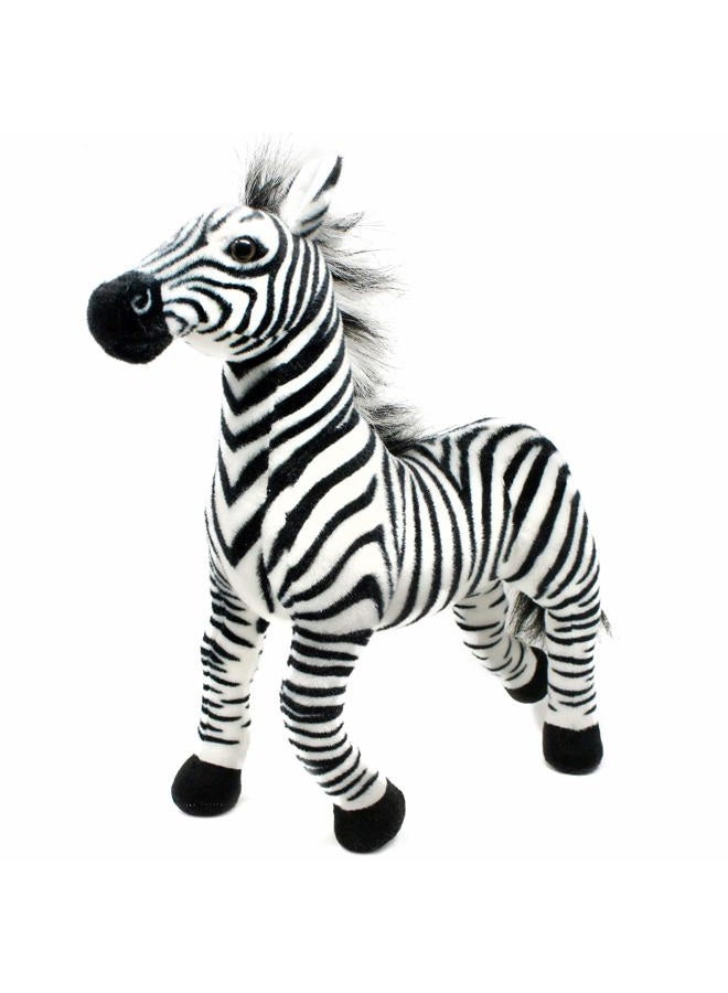 TigerHart VIAHART Zebenjo The Zebra - 16 Inch Stuffed Animal Plush - by Tiger Tale Toys - Image 1