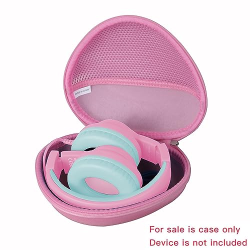 Adada Hard Travel Case for Anker Soundcore Life Q20i Q20 Anker Soundcore Life Q30 Hybrid Active Noise Cancelling HeadphonesPink - Image 3