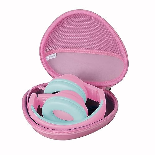Adada Hard Travel Case for Anker Soundcore Life Q20i Q20 Anker Soundcore Life Q30 Hybrid Active Noise Cancelling HeadphonesPink - Image 1