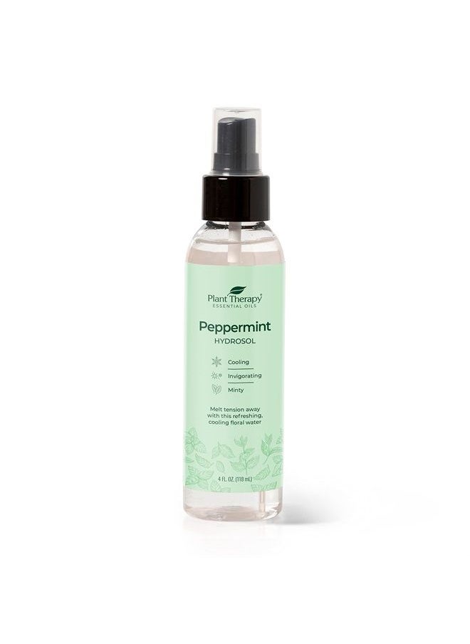 Plant Therapy Peppermint Hydrosol Flower Water, by-Product of Essential Oils 4 oz  - Image 1