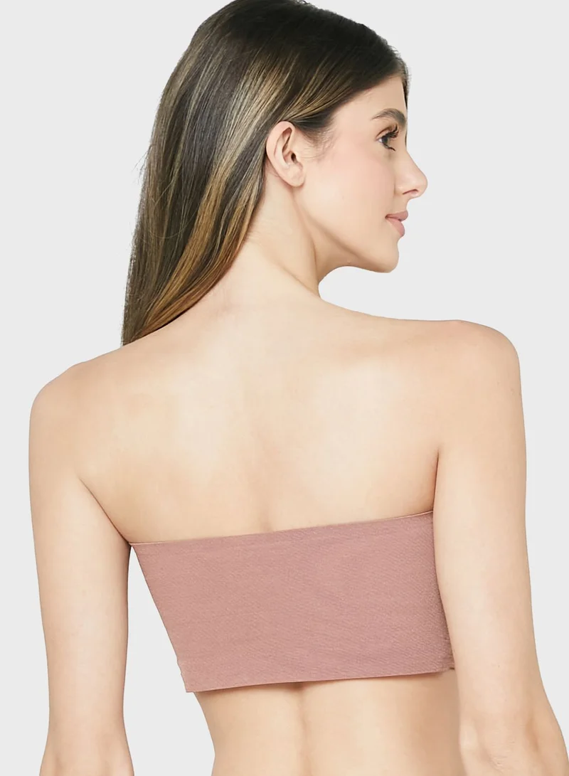 Cotton On Body Mesh Detail Bandeau Bra