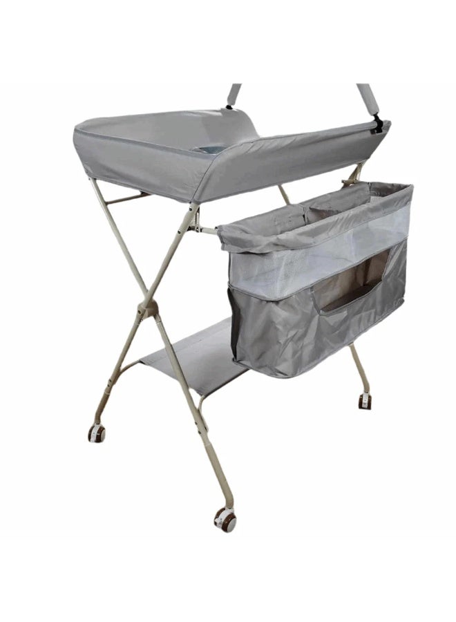 The 5-in-1 Ultimate Baby Care Station: Diaper Changing, Laundry, Storage, and Bathing Solution - Image 5
