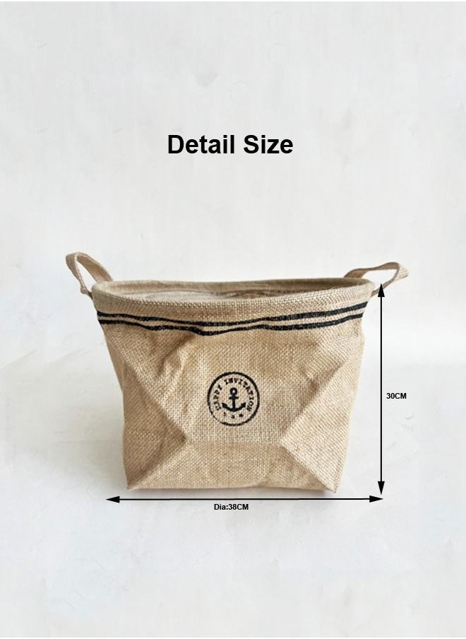 XIANGYU 5-piece Personalized Eco Friendly Fabric Garden Vegetable Plant Natural Jute Grow Bag  - Image 2