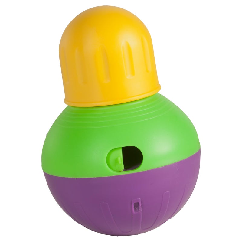 Starmark Treat Dispensing Bob-a-Lot Dog Toy, All Breed Sizes (Pack of 1) - Image 1
