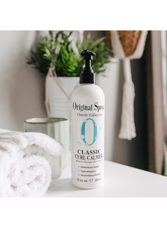 Original Sprout Original Sprout Curl Calmer, Moisturize and Define Curls, Anti-Frizz Styling Cream for All Hair Types, 12 oz. Bottle - Curly Hair Products - Curly Cream - Image 3