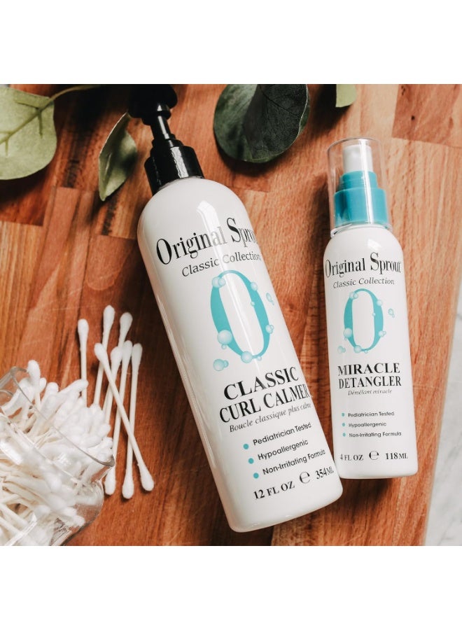 Original Sprout Original Sprout Curl Calmer, Moisturize and Define Curls, Anti-Frizz Styling Cream for All Hair Types, 12 oz. Bottle - Curly Hair Products - Curly Cream - Image 4
