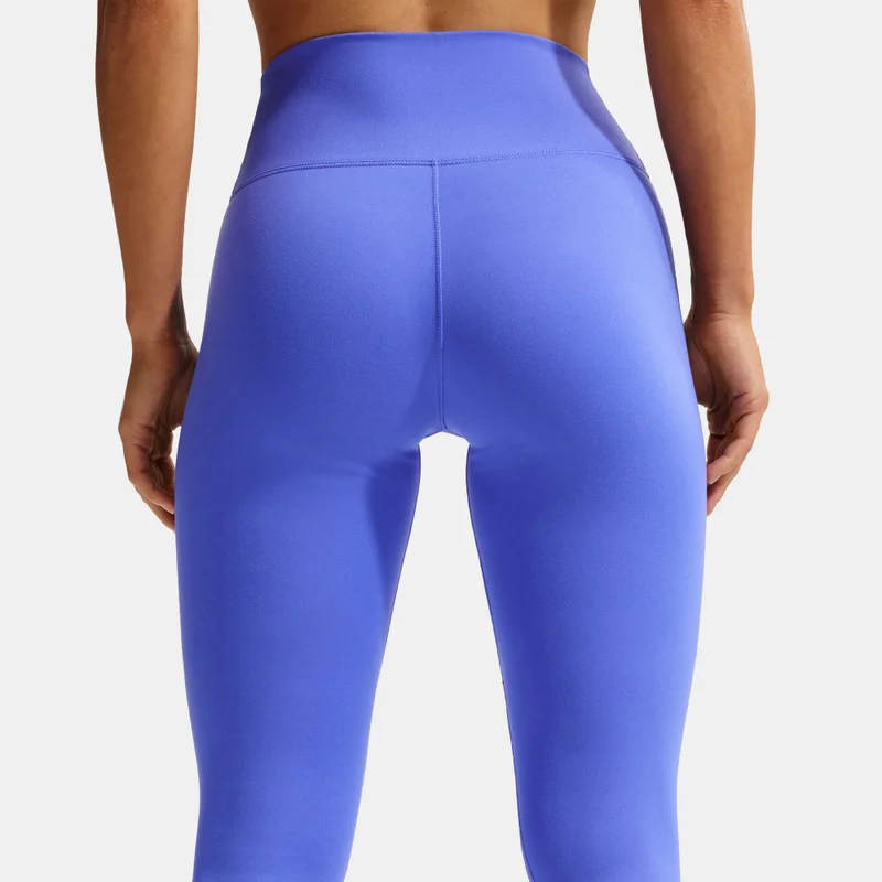 Nike Purple Women's One Dri-FIT Seamless Front Full-Length Training Leggings for Women | Best Price UAE
