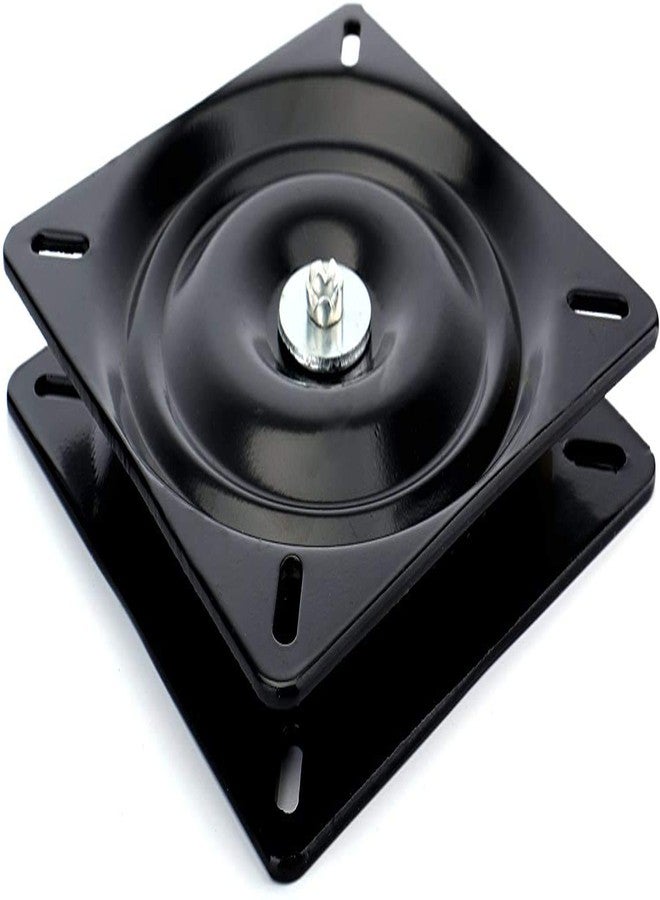 فاسموف طقم من قطعتين من قواعد دوارة متينة للغاية لكرسي بار من فاسموف، مقاس 6.15 بوصة، تتضمن قاعدة دوارة وحلقات صلبة من محامل كروية، بالإضافة إلى أدوات تثبيت دوارة مناسبة للكراسي القابلة للإمالة أو الأثاث. - Image 4