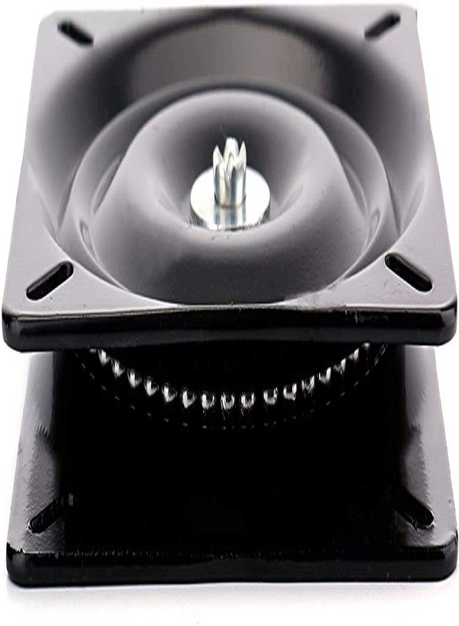 فاسموف طقم من قطعتين من قواعد دوارة متينة للغاية لكرسي بار من فاسموف، مقاس 6.15 بوصة، تتضمن قاعدة دوارة وحلقات صلبة من محامل كروية، بالإضافة إلى أدوات تثبيت دوارة مناسبة للكراسي القابلة للإمالة أو الأثاث. - Image 3