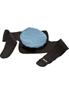 Mueller MUELLER Sports Medicine Ice Bag Wrap, Cold Therapy for Injuries and Pain Relief, Ice Pack Included, Black 