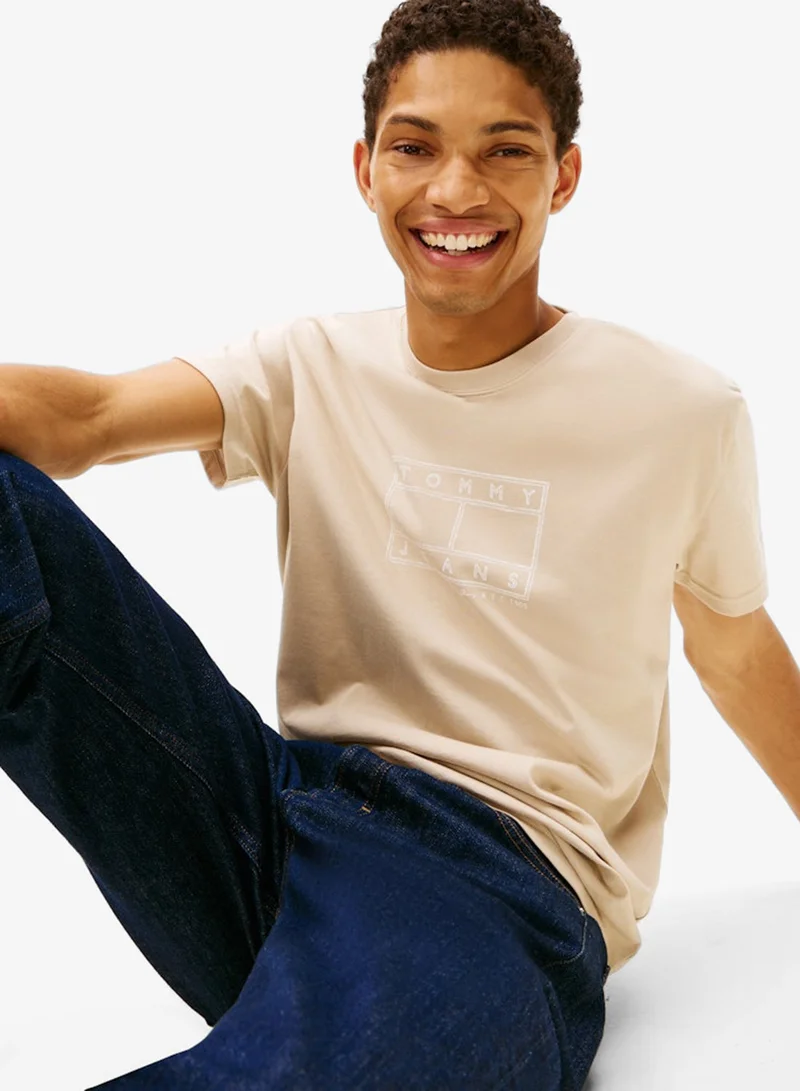 TOMMY JEANS Regular Center Crew Neck T-Shirt