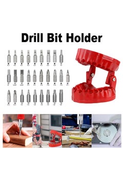 KASTWAVE Screwdriver Bit Organizing Holder Set, Upgrade Bit Holder,  Magnetic Denture Drill Bit Holder with 28 Drill Bits |Fits 1/16"-1/4" Hex Bit and Drive Bit Adapter  - Image 3