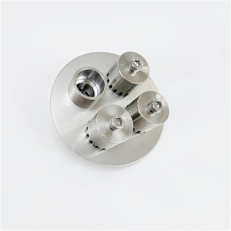 3 Inch Stainless Steel 304 Bubble Plate With Overflow Cap - Image 1