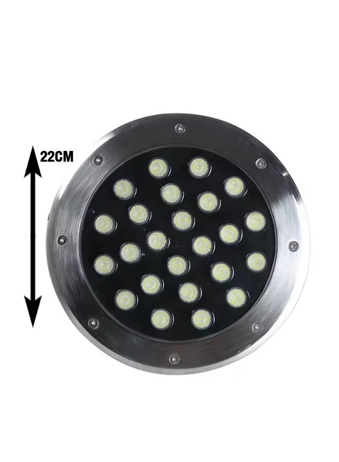 NERFA LED In-Ground Light 24W, 20cm, Warm Yellow 3000K, 1560 Lumens, Waterproof IP65 - Image 2