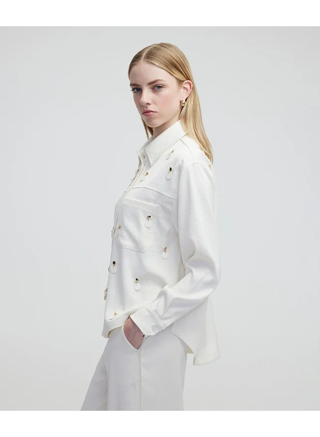 Ipekyol Regular Fit Appliqued Jacket