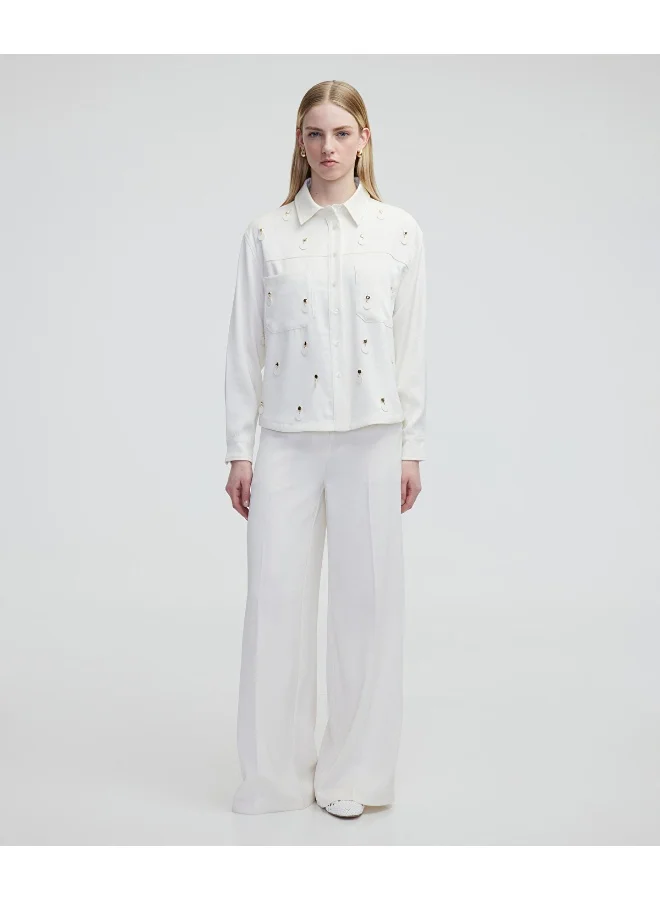 Appliqued Jacket