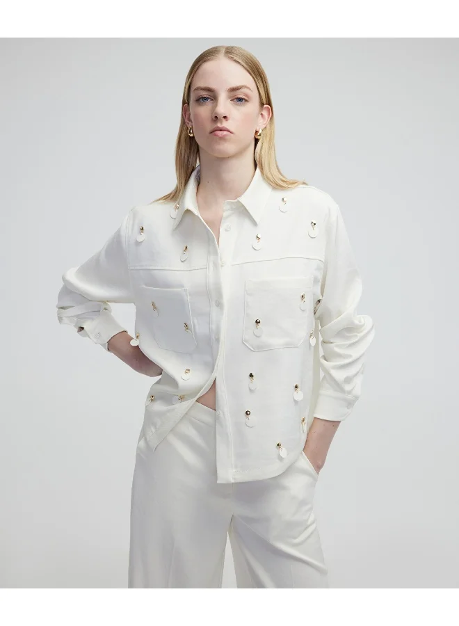 Ipekyol  Regular Fit Appliqued Jacket for Women | Best Price UAE