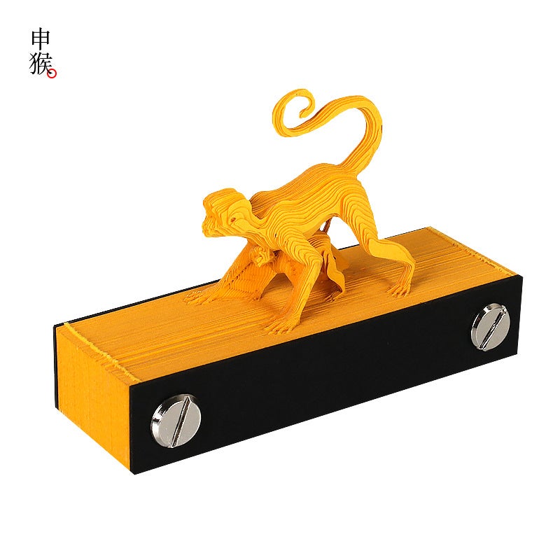 Zodiac Attribute Creative 3D Stereoscopic Note Paper Small Gift Activity Gift Souvenir Decoration Accompanying Gift - Image 1