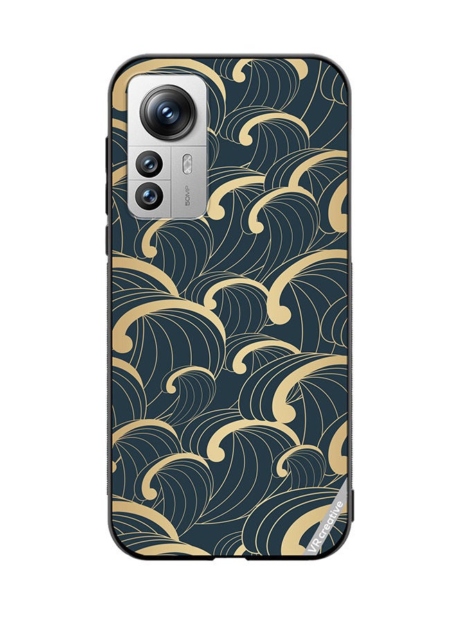 VR CREATIVE Protective Case Cover For Xiaomi 12X Asian Icon Design Multicolour - Image 1