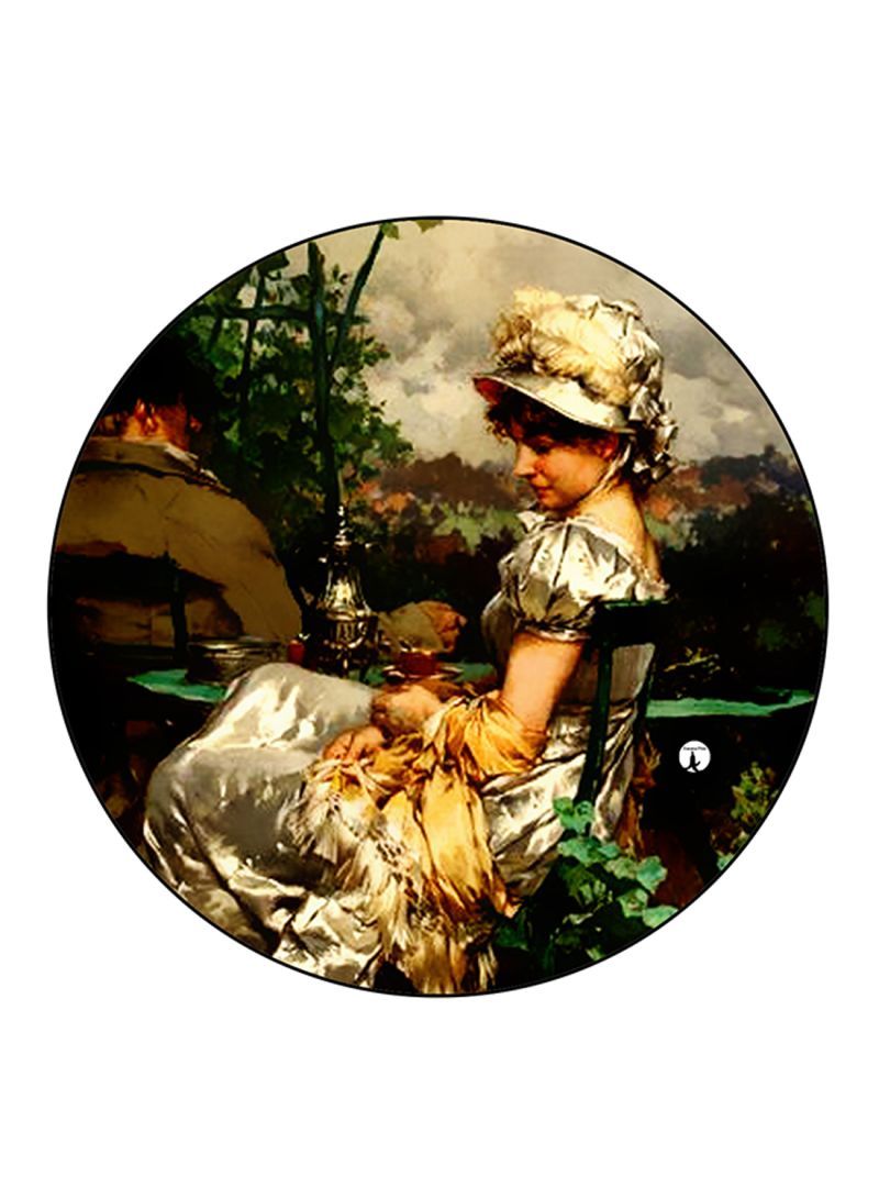 RKN Vintage Art Printed Fridge Magnet Multicolour - Image 1