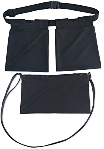 Heal n Hope Drain Holder After Tummy Tuck Mastectomy Belt Pouch Shower Bag for Breast Cancer Post Surgery Supplies JP Drainage Bulb Pocket Recovery Patients Women Black - Image 1