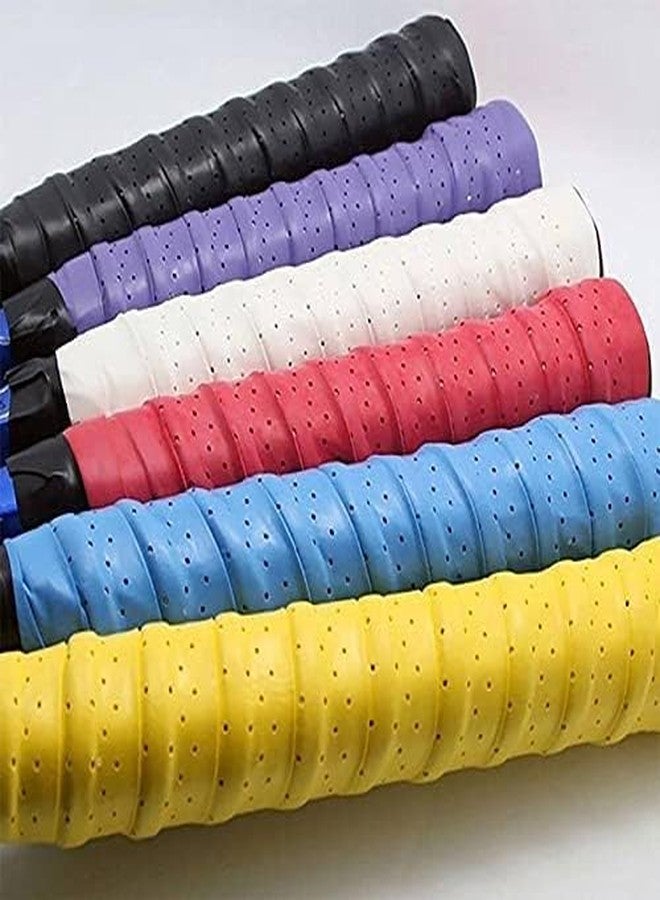 AYWAL Badminton Tennis Racket Overgrip for Anti Slip and Absorbent Grip - 6Pc, Multicolor B56 - Image 3