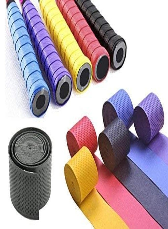 AYWAL Badminton Tennis Racket Overgrip for Anti Slip and Absorbent Grip - 6Pc, Multicolor B56 - Image 4