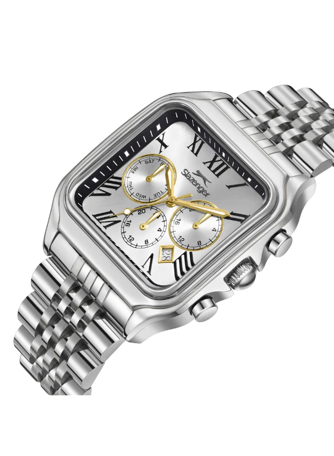 Slazenger Men's Metal Multifunction Watch SL.9.2547.2.05 - 40x50 mm
