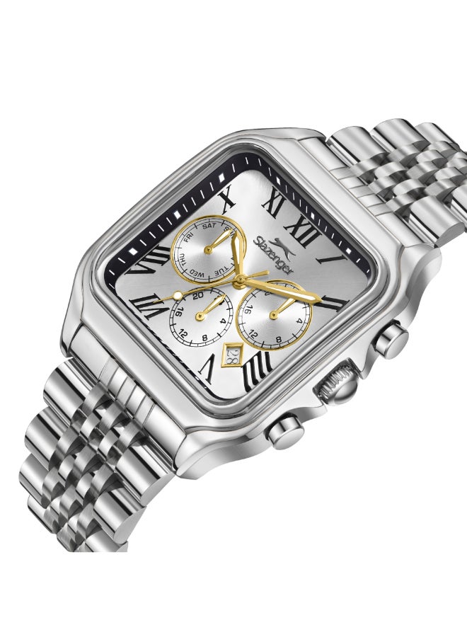 سلازنجر ساعة رجالية معدنية متعددة الوظائف - Image 2