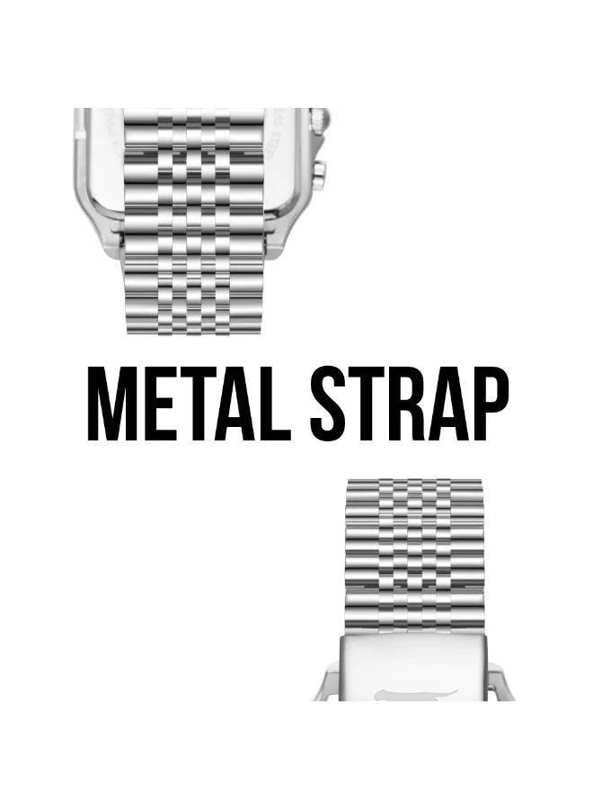 Slazenger silver Men's Metal Multifunction Watch SL.9.2547.2.05 - 40x50 mm for Men | Best Price UAE