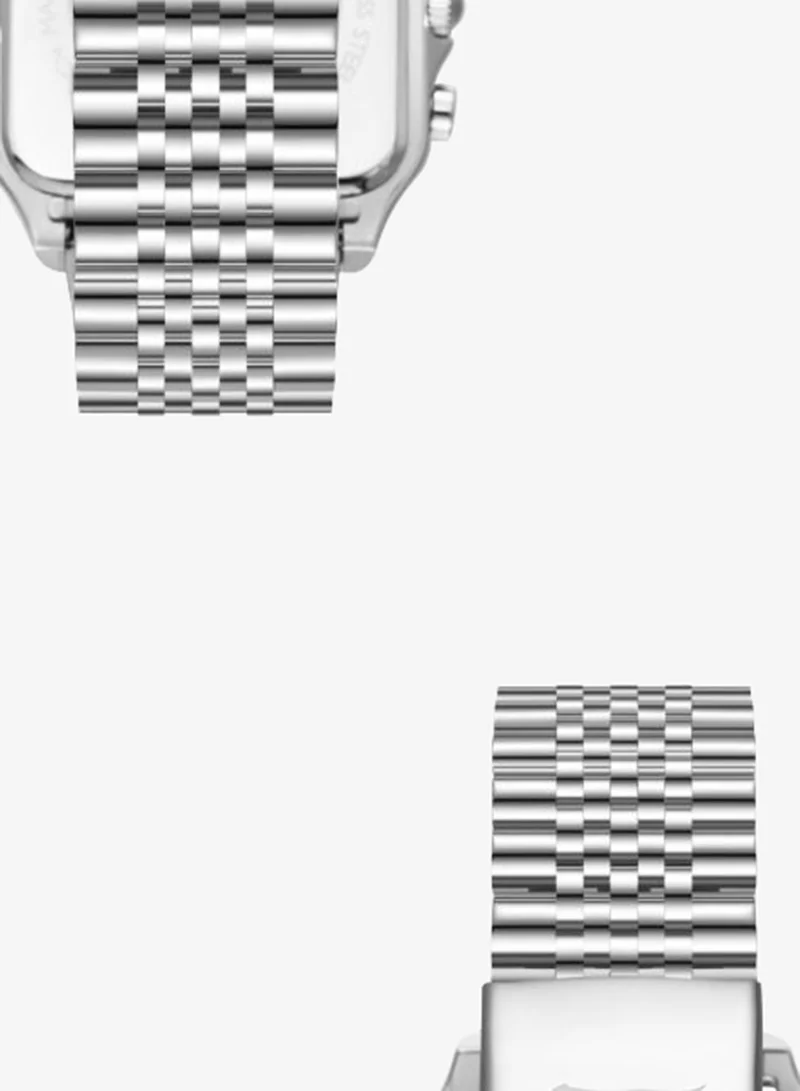 Slazenger silver Men's Metal Multifunction Watch SL.9.2547.2.05 - 40x50 mm for Men | Best Price UAE