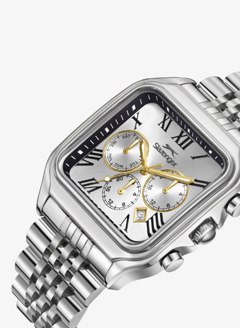 Slazenger Men's Metal Multifunction Watch SL.9.2547.2.05 - 40x50 mm - Image 2