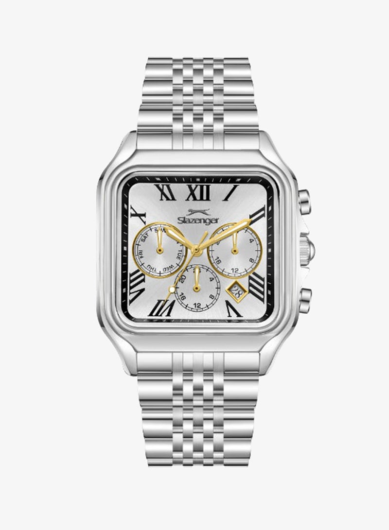 Slazenger Men's Metal Multifunction Watch SL.9.2547.2.05 - 40x50 mm - Image 1