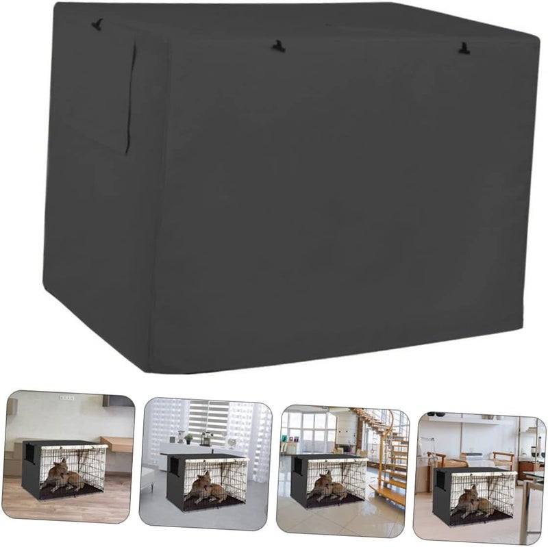 Dogs Crate Cover Privacy Protector for Pet Crates Shield Reducing Light Distractions Fits Standard Dog Cages - Image 2